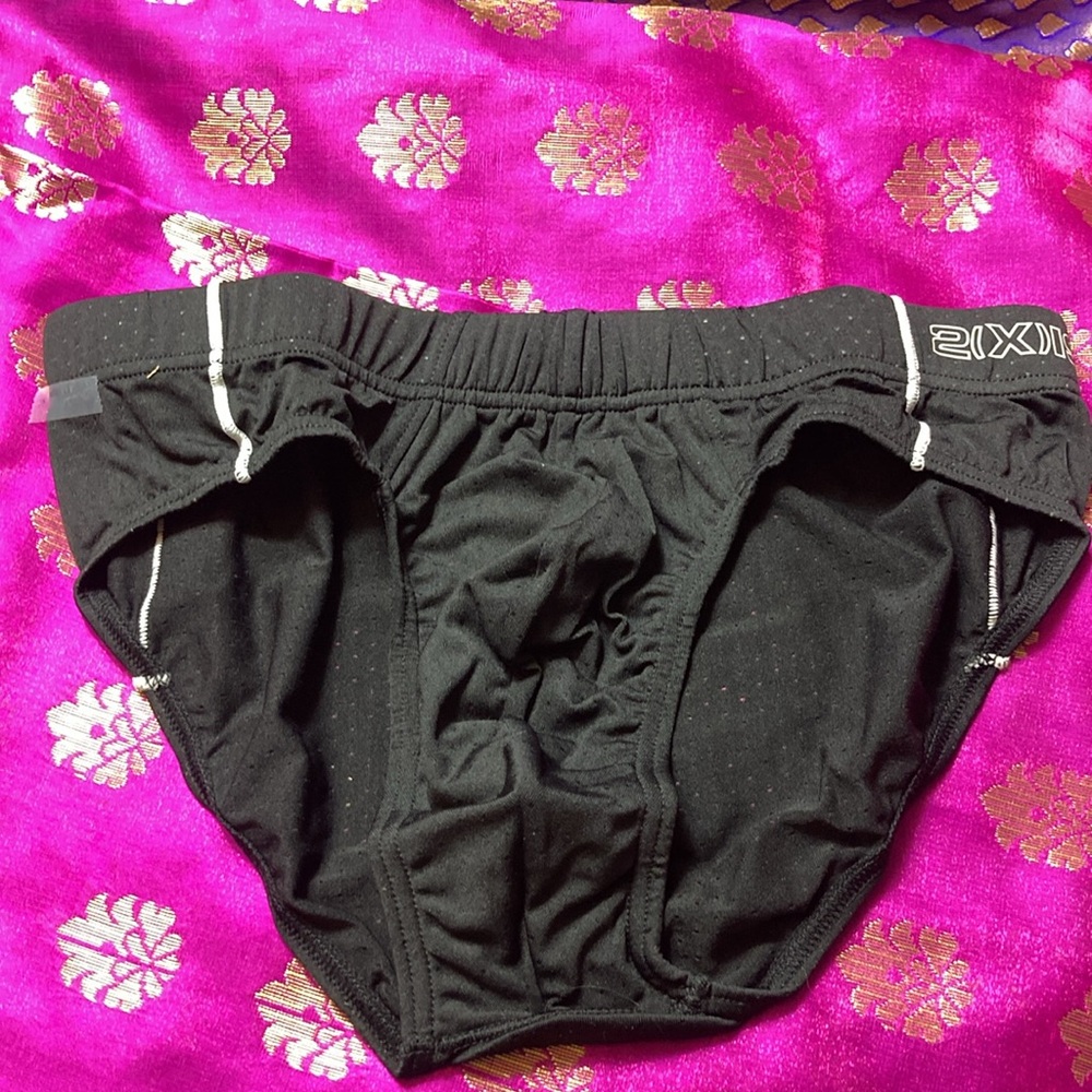 🐬2xist Men's Black Performance Briefs - Picture 7 of 7